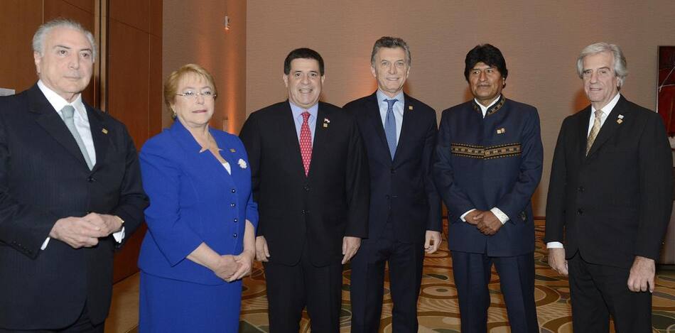 CUMBRE DEL MERCOSUR EN MENDOZA -NA-