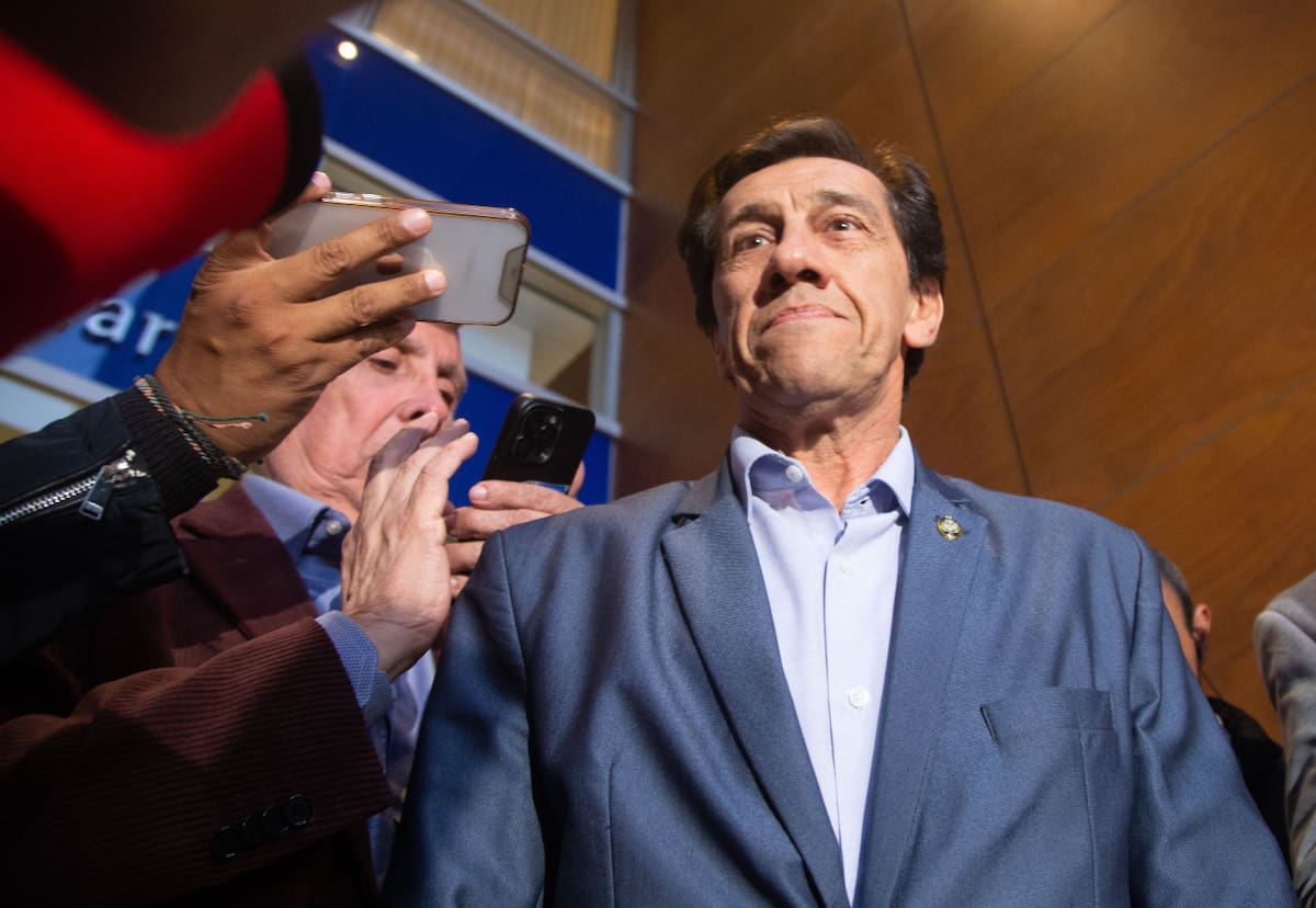Carlos Sadir, gobernador de Jujuy. Foto: NA.