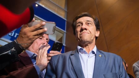 Carlos Sadir, gobernador de Jujuy. Foto: NA.