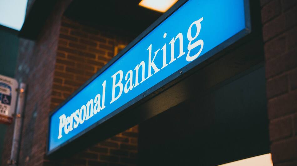 Sucursal de banco. Foto Unsplash.
