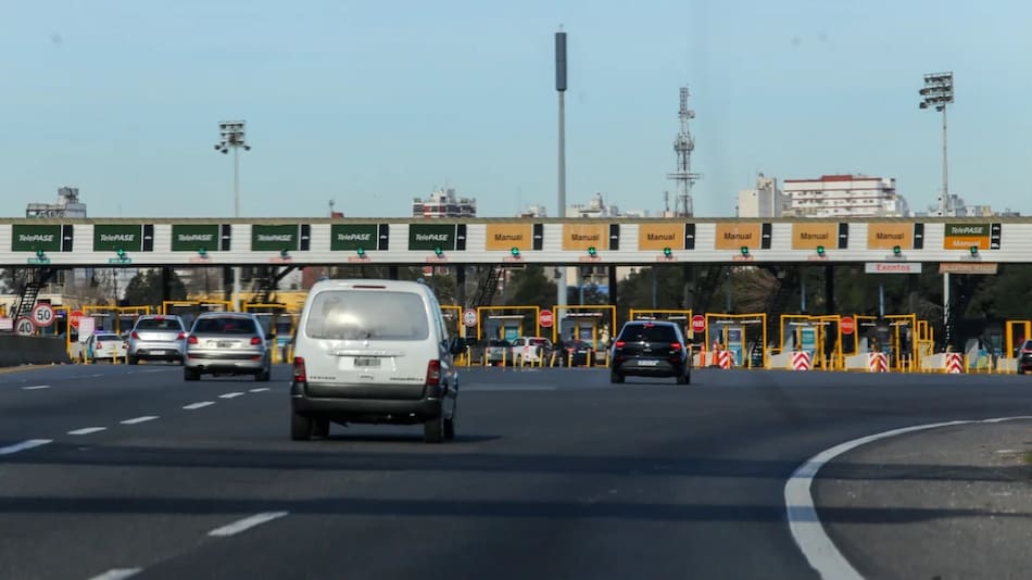 Los peajes en Buenos Aires vuelven a aumentar en el verano. Foto: NA.