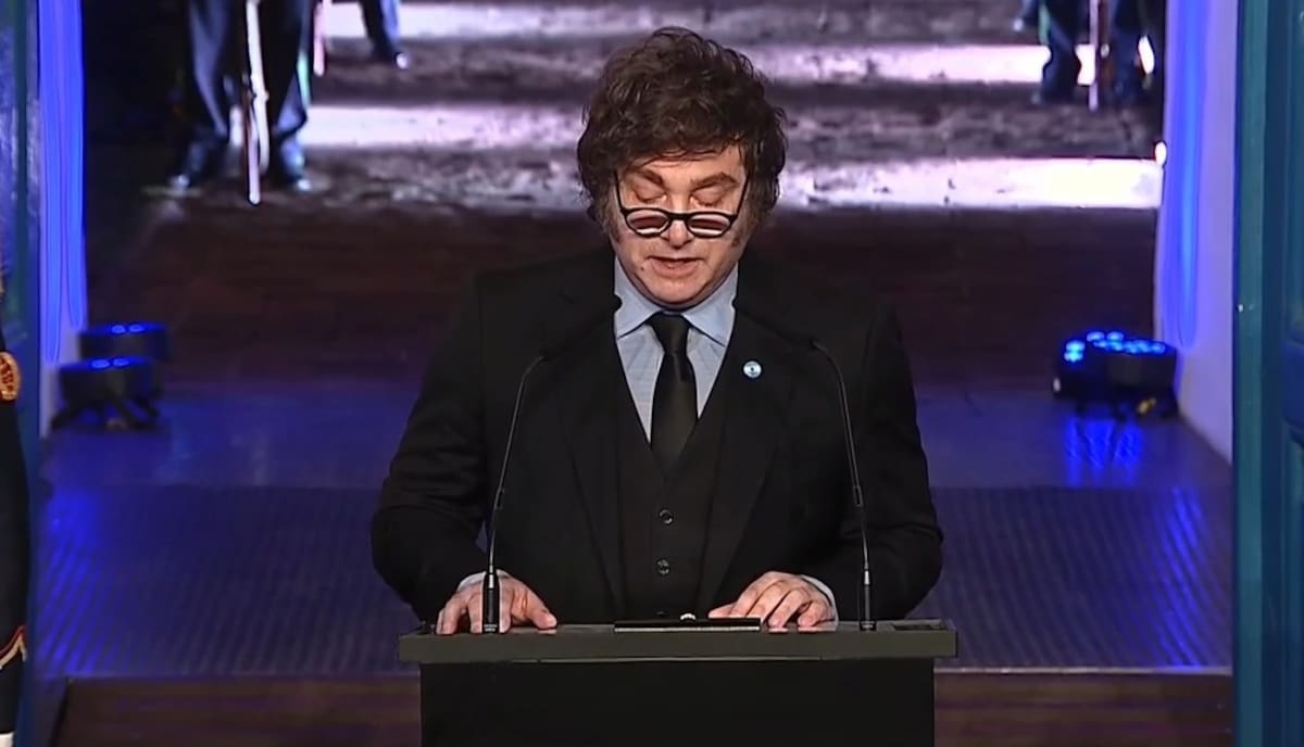 Javier Milei en cadena nacional el 9 de julio por el día de la independencia