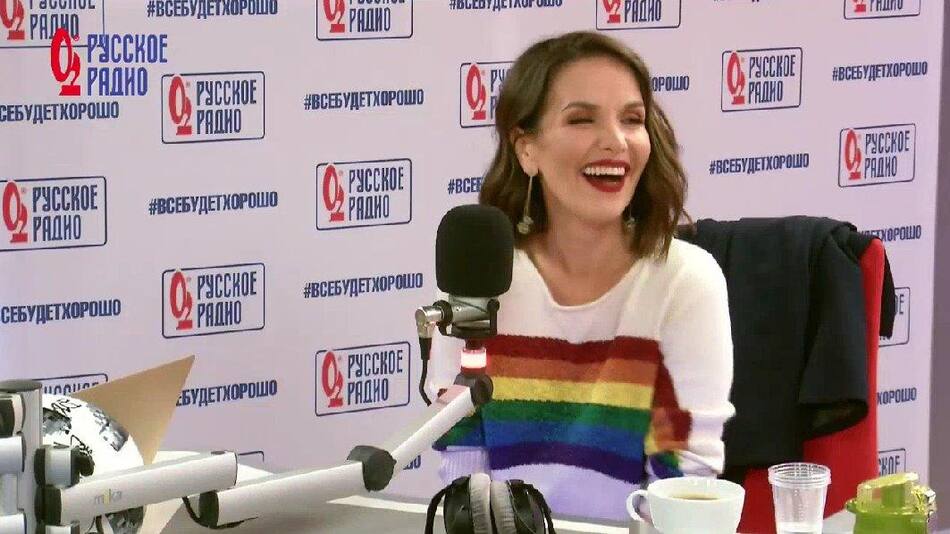 Natalia Oreiro en Rusia, Twitter