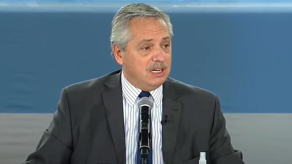 Alberto Fernández, presidente de Argentina, conferencia