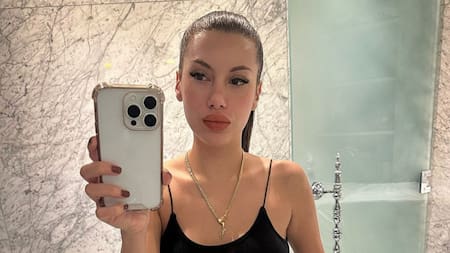 La supuesta nueva pareja de L-Gante. Foto: Instagram/macarenahanna.