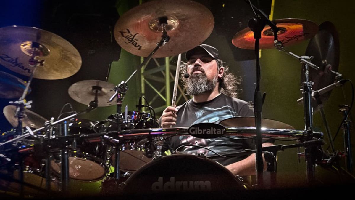 Claudio “Pato” Strunz, baterista de Hermética.