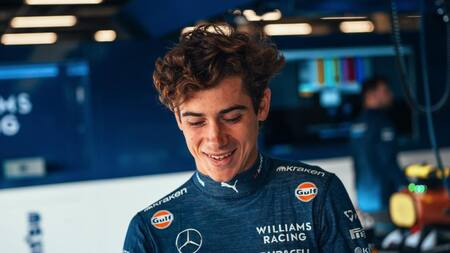 Franco Colapinto. Foto: Instagram francolapinto.