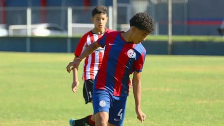 Valentín Guzmán Zanni, el jugador de la octava división de San Lorenzo que murió a los 15 años.