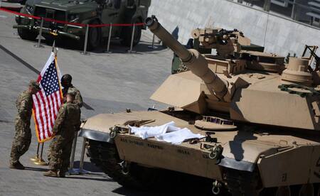 Tanques Abrams de Estados Unidos. Foto: Reuters.