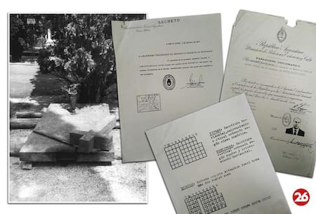 Viaje de Gustavo Adolfo Ortiz a Milán, cuerpo de Evita, foto evita3.marianobayona