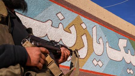 Presencia de los rebeldes en las calles de Siria. Foto: EFE.