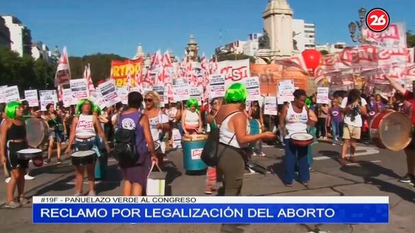 #19F por legalización del aborto: "Esperamos que nos escuchen y todo cambie"