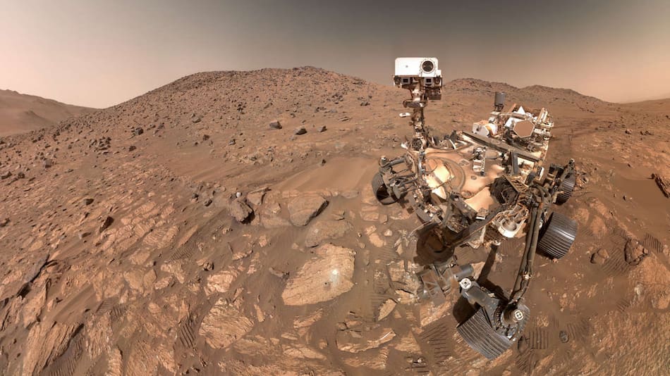 El rover Perseverance de la NASA en Marte. Foto: NASA.