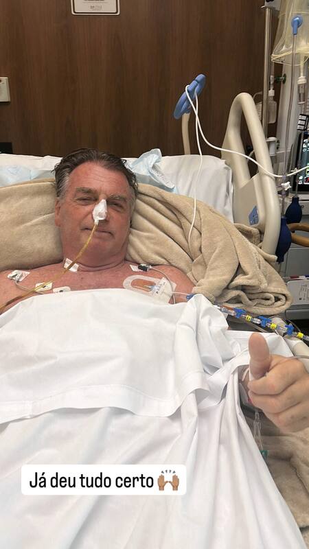 La salud de Jair Bolsonaro. Foto: Reuters