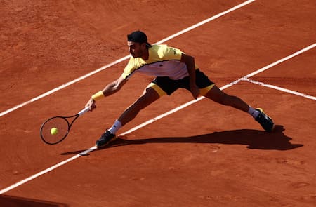 Djokovic, Cerúndolo, Roland Garros. Foto: Reuters