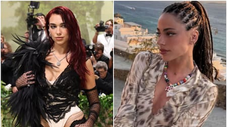 Dua Lipa y Tini Stoessel. Fotos: Reuters - Instagram.