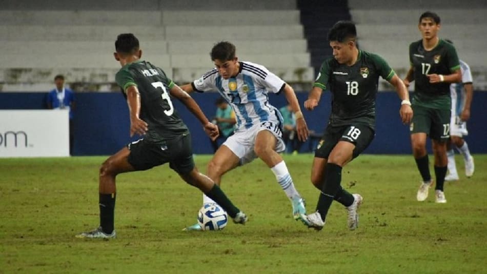 Sub 17, Argentina vs. Bolivia, NA