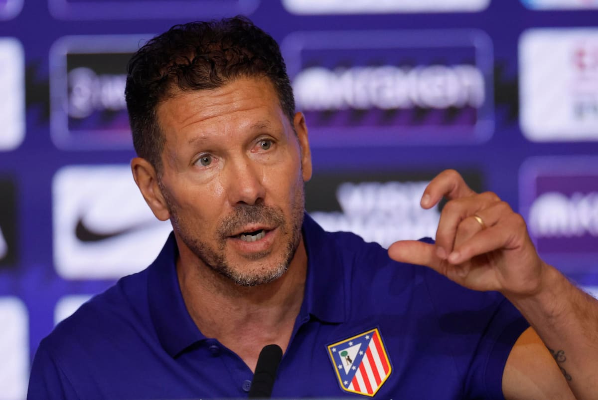 Conferencia de Diego Simeone.