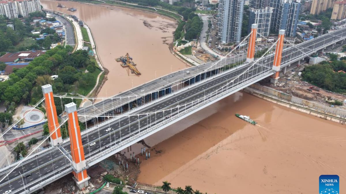 China inauguró el puente Zicai: la megaconstrucción de 134 km que cambiará para siempre el comercio mundial