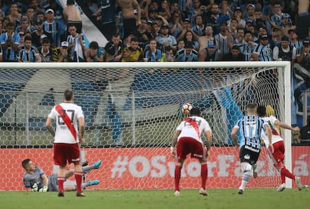 Victoria de River ante Gremio en Copa Libertadores (Reuters)