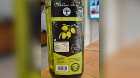 Aceite prohibido por ANMAT. Foto: Boletín Oficial.