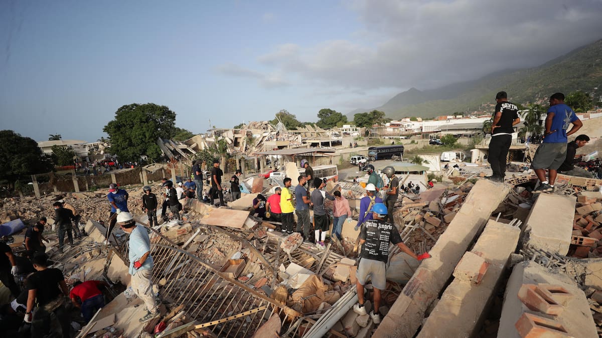 Terremotos en Venezuela: suben a 1.430 los muertos y continúa la tarea contrarreloj para salvar vidas