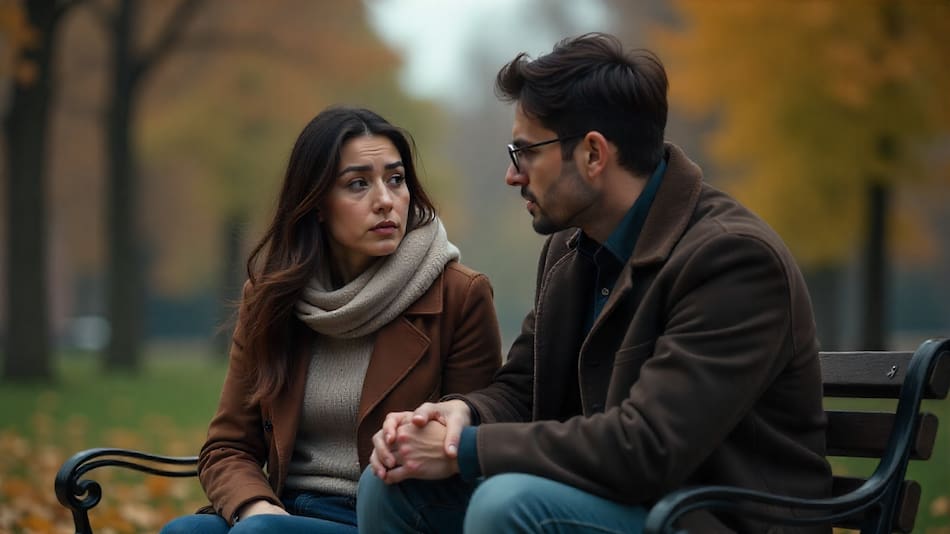 Pareja, pelea, discusión, enojo.