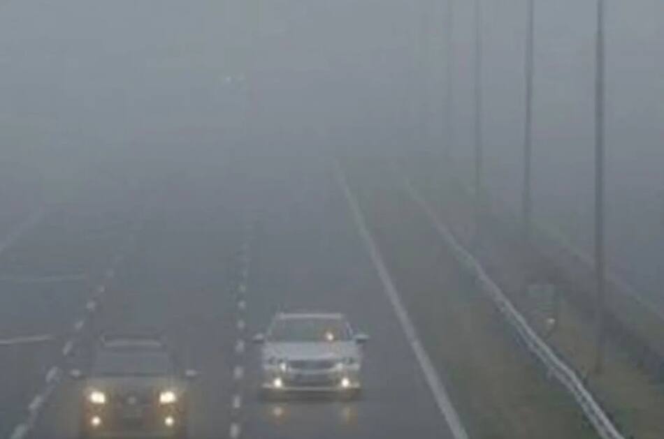 Mucha neblina en Buenos Aires. Foto: NA