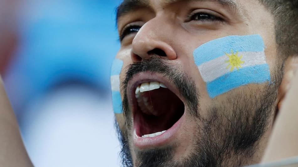 Mundial Rusia 2018: Argentina vs. Croacia - Hinchada - Reuters