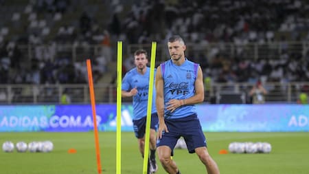 Guido Rodríguez; Selección Argentina. Foto: NA.