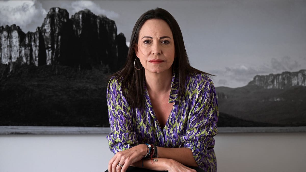 María Corina Machado. Foto: Reuters.