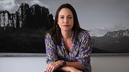 María Corina Machado. Foto: Reuters.