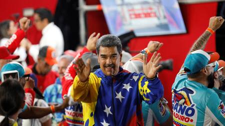 Nicolás Maduro fue reelecto en Venezuela. Foto: Reuters