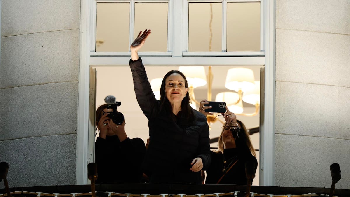 María Corina Machado en Noruega, Premio Nobel de Paz
