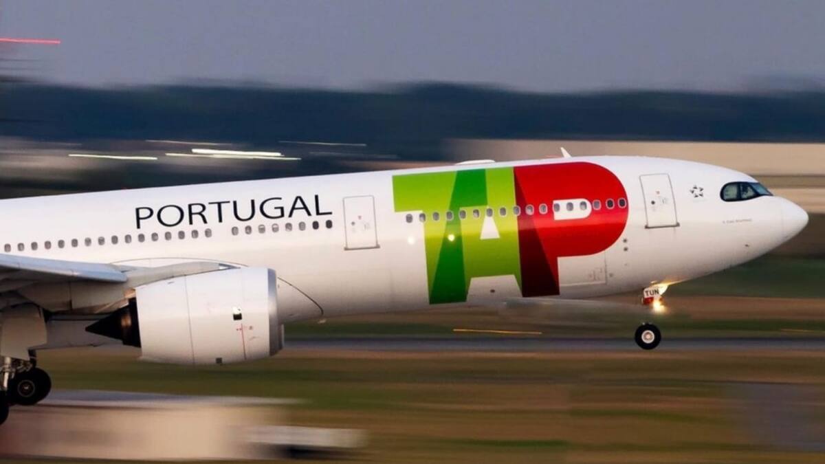 Airbus de la aerolínea portuguesa TAP. Foto: Instagram /tapairportugal.