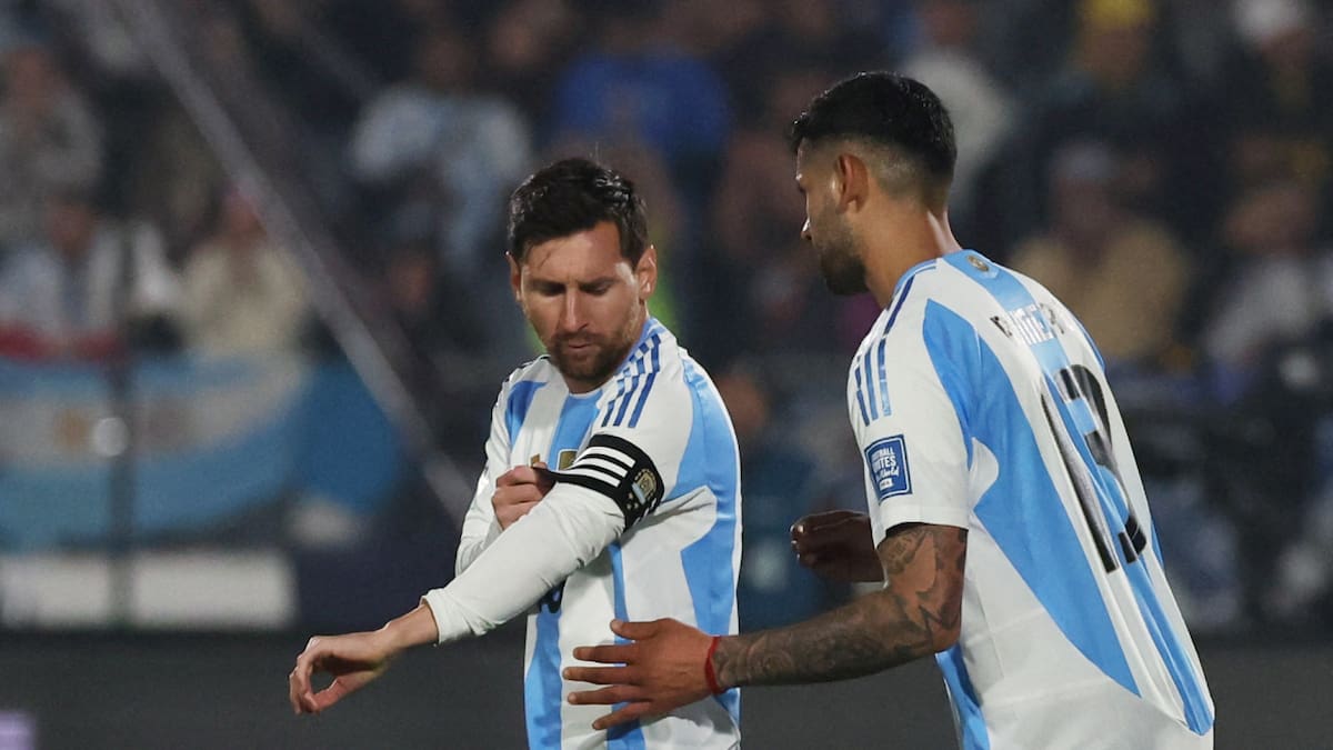 Lionel Messi en la Selección Argentina. Foto: Reuters/Pablo Sanhueza