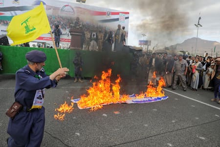 Rebeldes hutíes de Yemen. Foto: Reuters.