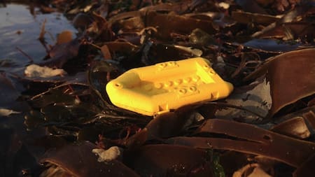 Legos encontrados en las costas de UK. Fuente: Facebook Lego Lost At Sea