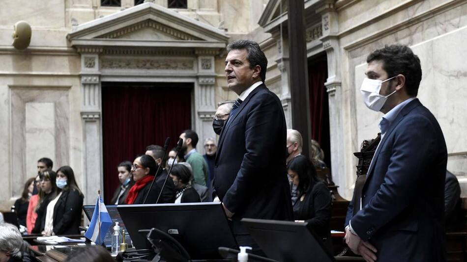 Sergio Massa, Congreso, Diputados, Gobierno, NA