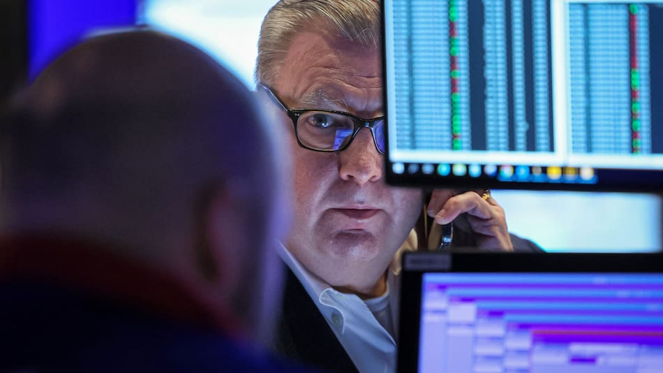 La Bolsa de Valores de Wall Street en rojo este lunes. Foto: NA.