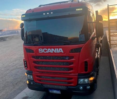 Contrabando de neumáticos. Foto: Aduana.