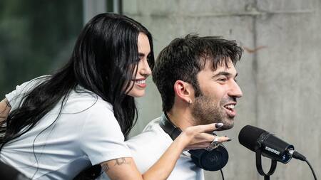 Lali Espósito y Pedro Rosemblat.