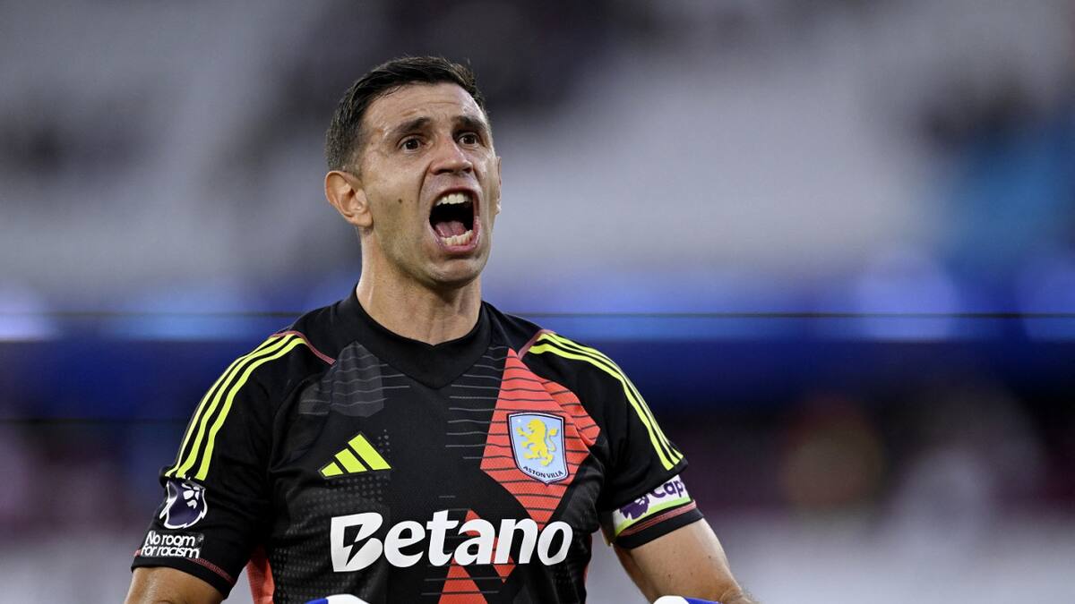 Emiliano Dibu Martínez. Foto: Reuters