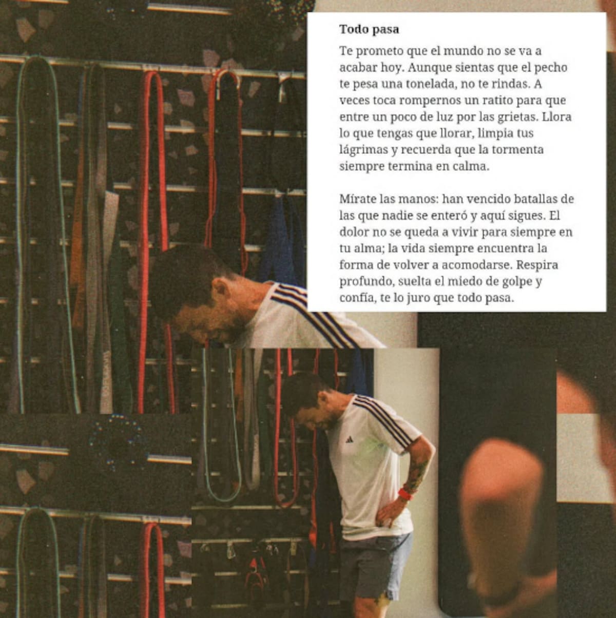 El misterioso posteo del futbolista argentino