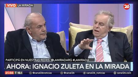 Ignacio Zuleta en La Mirada con Roberto y Javier García