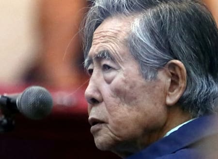 El expresidente de Perú, Alberto Fujimori. Foto: Reuters