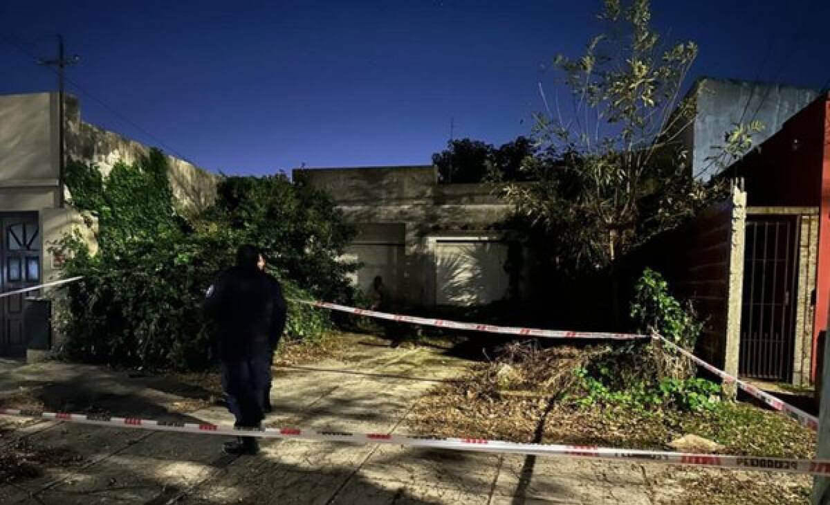 Hallaron un cuerpo en una casa de La Plata. Fuente: Policía bonaerense