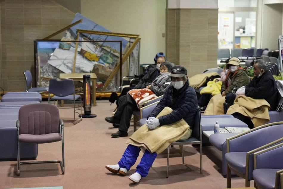 Terremoto en Japón. Foto: Reuters.