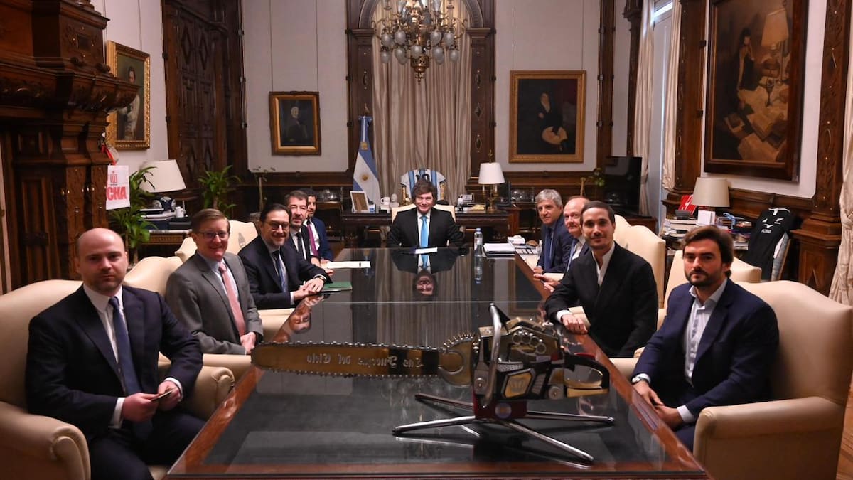 El encuentro tuvo lugar en Casa Rosada en la mañana de este miércoles 14 de enero.