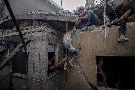 La guerra de Gaza vulnera el derecho humanitario. Foto: Reuters.